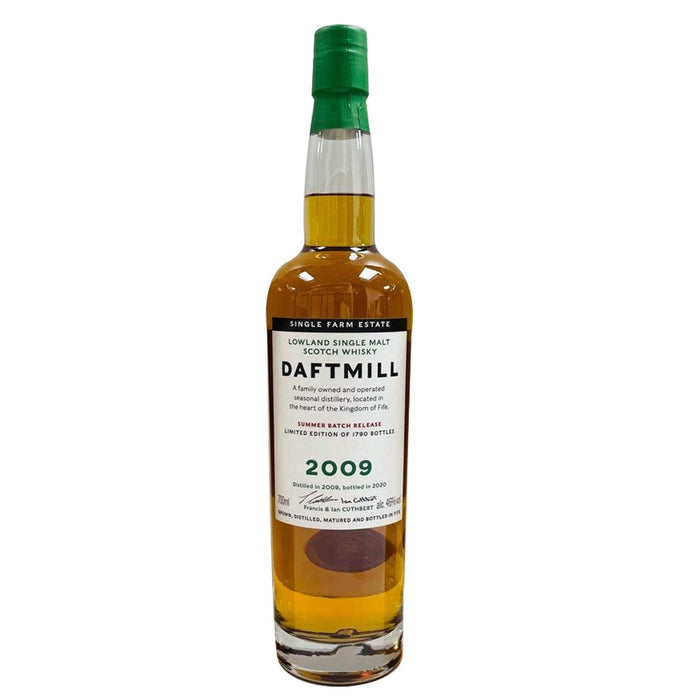 Daftmill Summer Batch Release Limited Edition 2009 ABV 46% 700ml