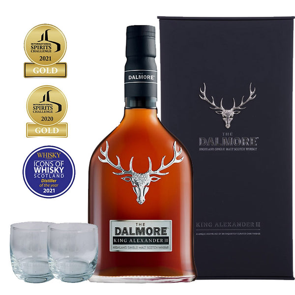 【新品未開封】DALMORE KING ALEXANDER III DalmoreKingwith2glassescopy_gr