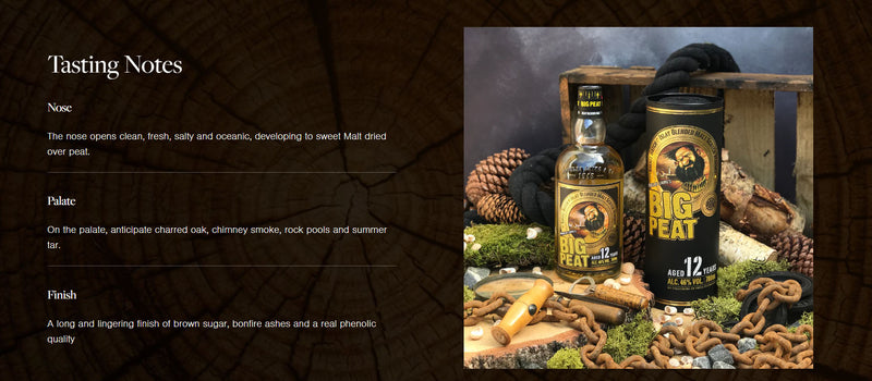 (Flash Sale - 60% off at check out) Douglas Laing's Big Peat 12 Years old Islay Blended Malt Scotch Whisky ABV 46% 70cl With Gift Box
