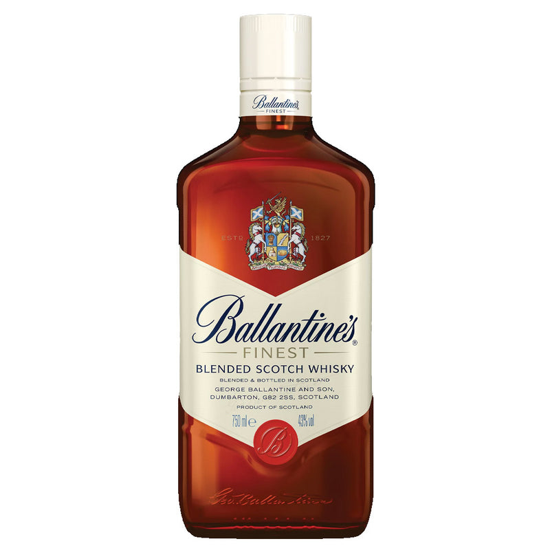 Ballantine's Finest Blended Scotch Whisky ABV 43% 750ml (No Box)