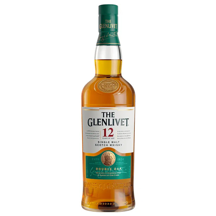 The Glenlivet 12 Year Old Single Malt Scotch Whisky ABV 40% 70cl (No Box)