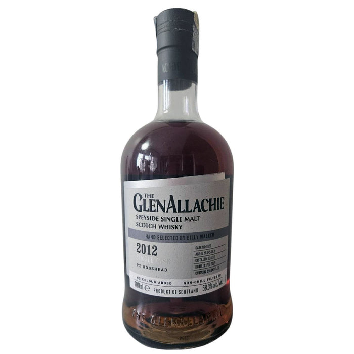 GlenAllachie Single Cask 2012 12 Year PX Hogshead #1029 Speyside Single Malt Scotch Whisky with Box ABV 58.3% 700ml