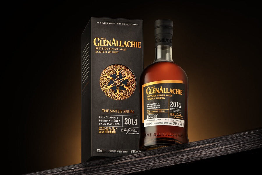 GlenAllachie Sinteis Part I: 2014 Chinquapin & PX Cask Matured ABV 57.8% 700ml with Gift Box