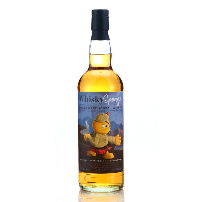 The Glen Grant 1995 26 Year Old Whisky Sponge Edition No.42 Two First Fill Barrels ABV 50.6% 70CL (Pre-Order 7 Days)
