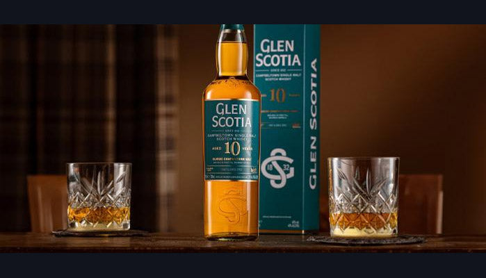 Glen Scotia 10 Single Malt Whisky ABV 40% 700ml