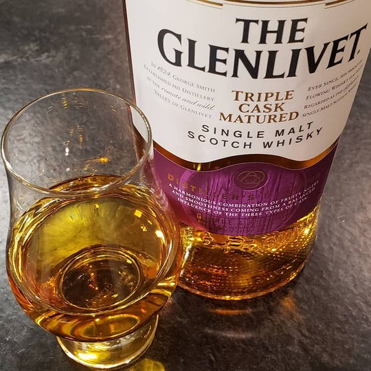 The Glenlivet Triple Cask Matured Distiller's Reserve Single Malt Scotch Whisky ABV 40% 1000ml (1L - No Box)
