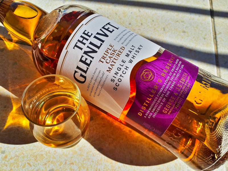 The Glenlivet Triple Cask Matured Distiller's Reserve Single Malt Scotch Whisky ABV 40% 1000ml (1L - No Box)