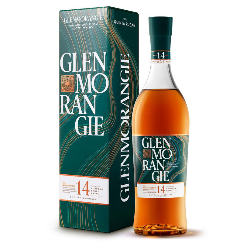 Glenmorangie 14 Years Old Quinta Ruban ABV 46% 70cl with Gift Box