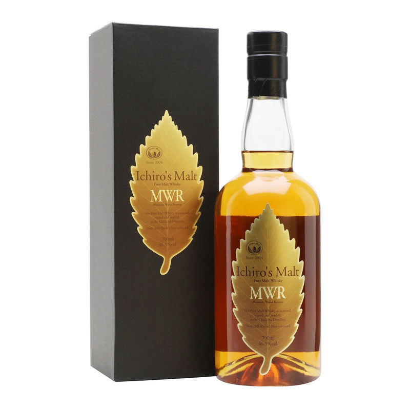 Ichiro’s Malt Mizunara Wood Reserve Pure Malt Whisky ABV 46.5% 70cl with Gift Box