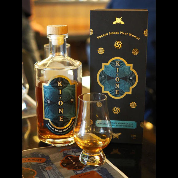Ki One Batch 2 Virgin American Oak First filled Bourbon Korean Single Malt Whisky ABV 40% 700ml with Gift Box