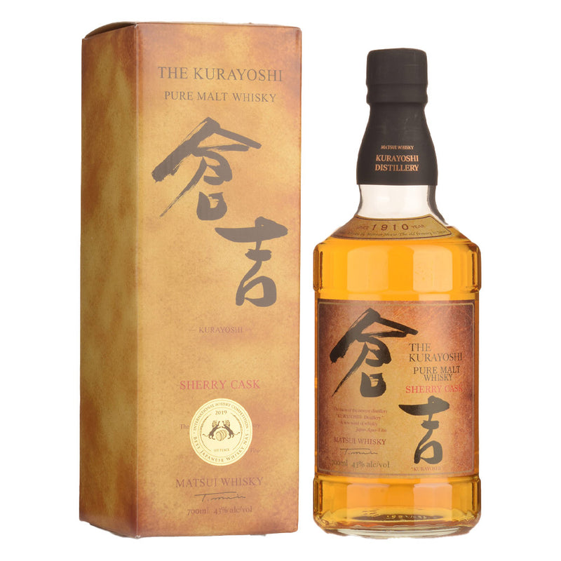 Kurayoshi Whisky Sherry Cask ABV 43% 700ml