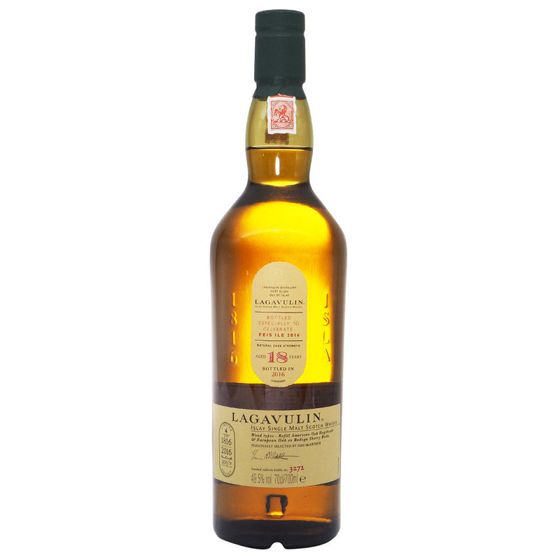 Lagavulin 18 Years Bicentenary Edition Feis Ile 2016 ABV 49.5% 700ml