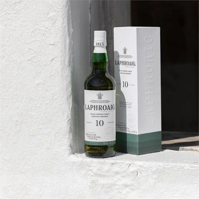 Laphroaig 10 Year Old Islay Single Malt Scotch Whisky ABV 40