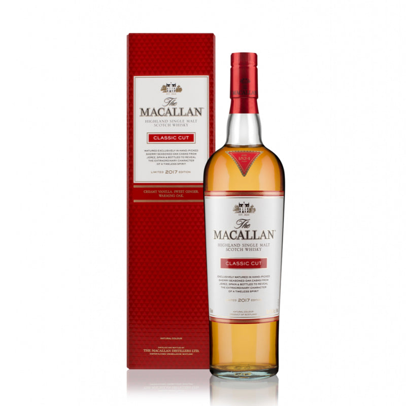 The Macallan Classic Cut Limited Edition 2017 Highland Single Malt Scotch Whisky ABV 58.4% 70cl with Gift Box