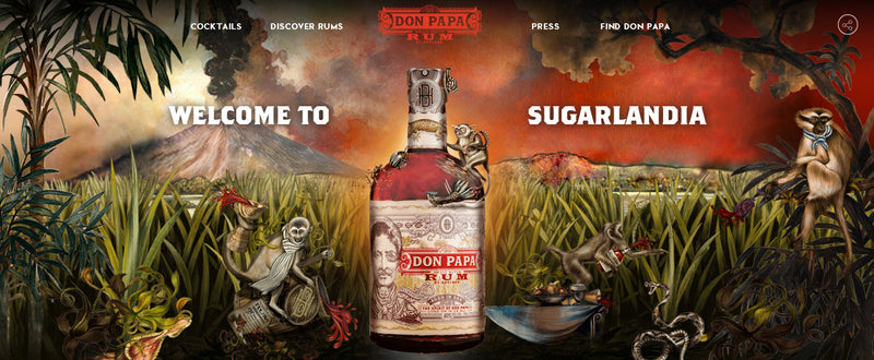 Don Papa 7 Years Old Small Batch Rum 700ml