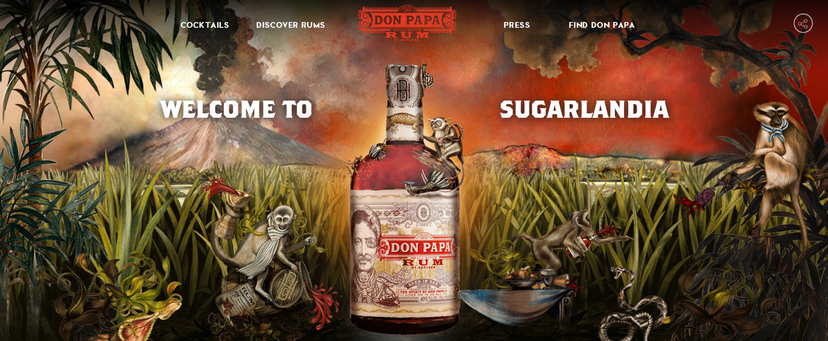 Don Papa 7 Years Old Small Batch Rum 700ml