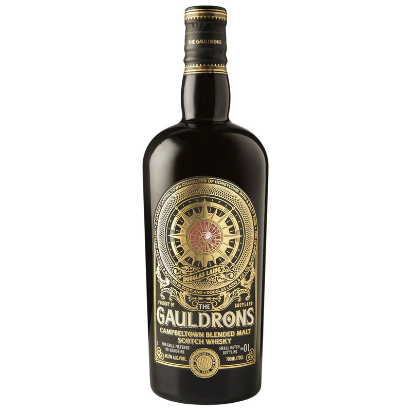 (Flash Sale - 60% off at check out) Douglas Laing's The Gauldrons Campbeltown Blended Malt Scotch Whisky ABV 46.2% 70cl With Gift Box