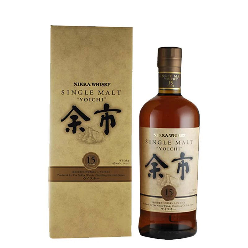 Nikka Yoichi 15 Year Old Single Malt Japanese Whisky