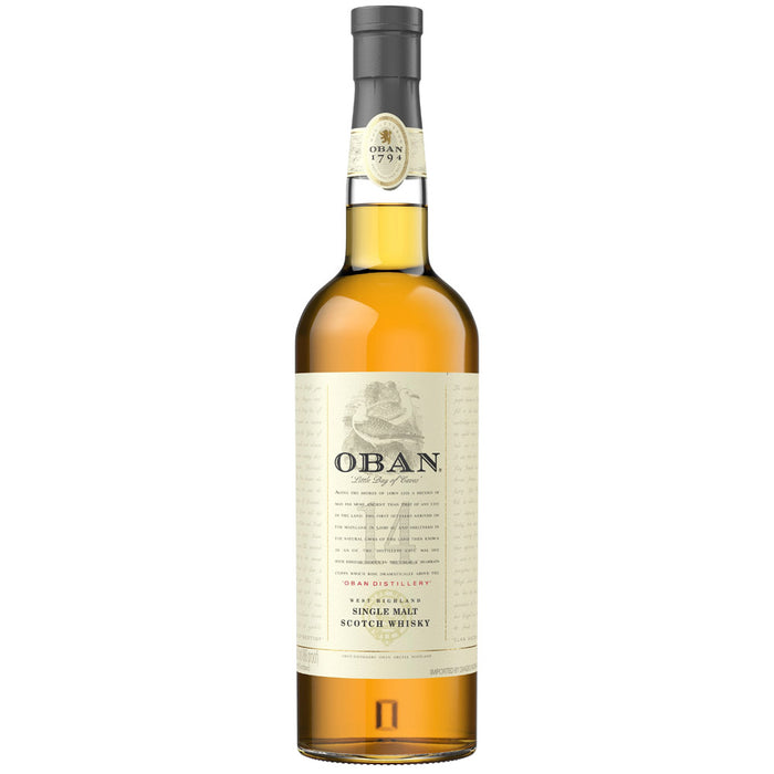 Oban 14 Year Old Single Malt Scotch Whisky ABV 43% 700ml