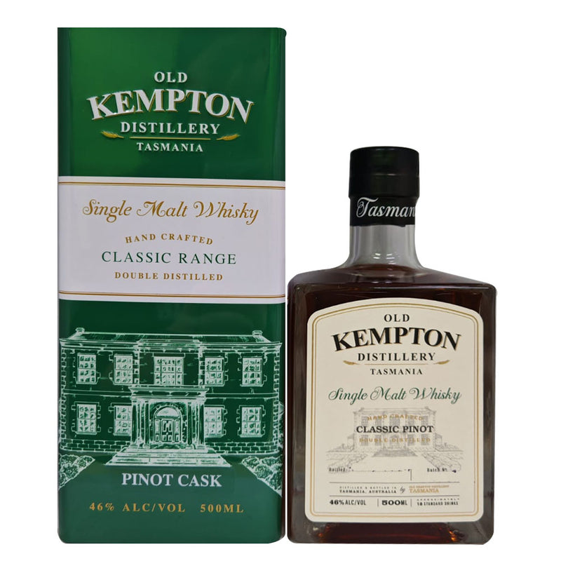 Old Kempton Classic Range Classic Pinot Tasmania Single Malt Whisky ABV 46% 50cl