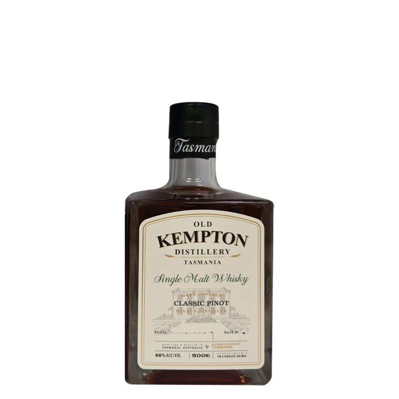 Old Kempton Classic Range Classic Pinot Tasmania Single Malt Whisky ABV 46% 50cl