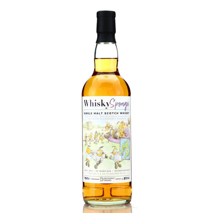 Port Charlotte (Bruichladdich) 2003 18 Year Old Whisky Sponge Edition No.35 Matured in First Fill Bourbon Barrel Islay Single Malt Scotch Whisky ABV 57.1% Vol 700ml / 70cl (Pre-Order 7 Days)