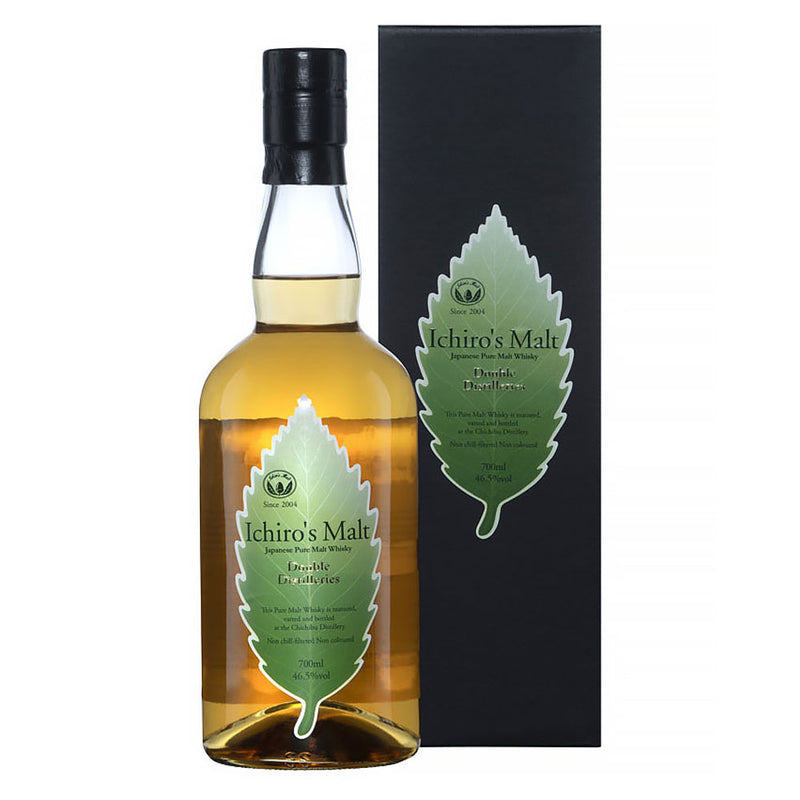 Ichiro's Malt Double Distilleries Japanese Pure Malt Whisky ABV 46.5% 70cl with Gift Box