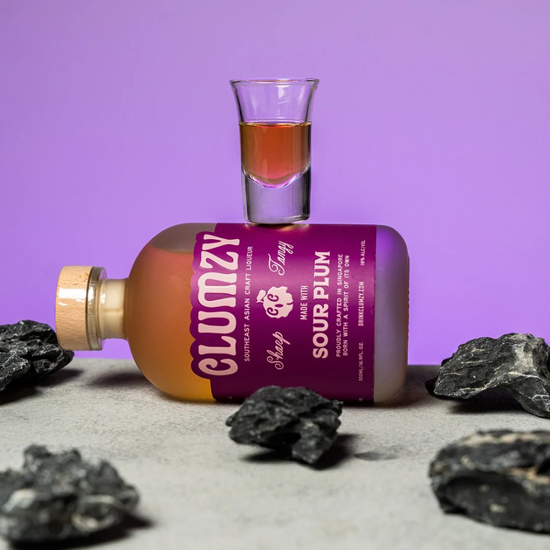 (MAF Sale) Clumzy Plumzy Sour Plum Vodka ABV 17.4% 500ml