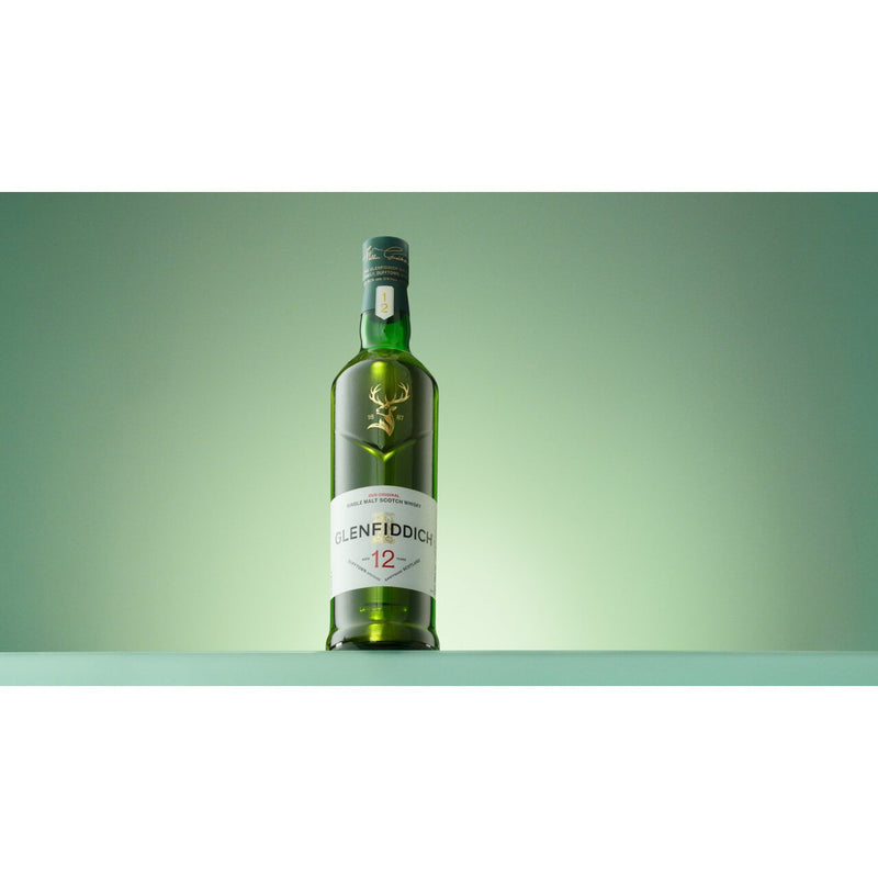 Glenfiddich 12 Year Old Speyside Single Malt Scotch Whisky ABV 40% 70cl with Gift Box
