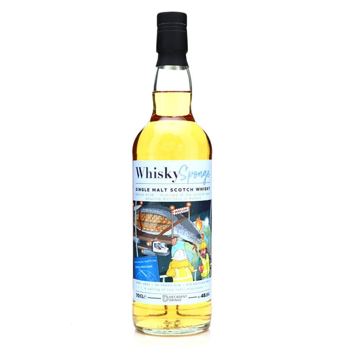 Secret Speyside 1990 30 Year Old Whisky Sponge Edition No.28 ABV 48.5% 70CL (Pre-Order 7 Days)
