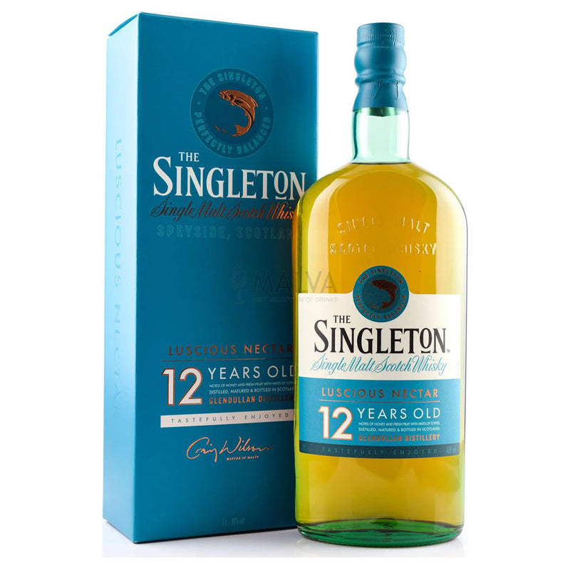 (Clearance) The Singleton of Glendullan 12 Years old ABV 40% 1000ml (1L)
