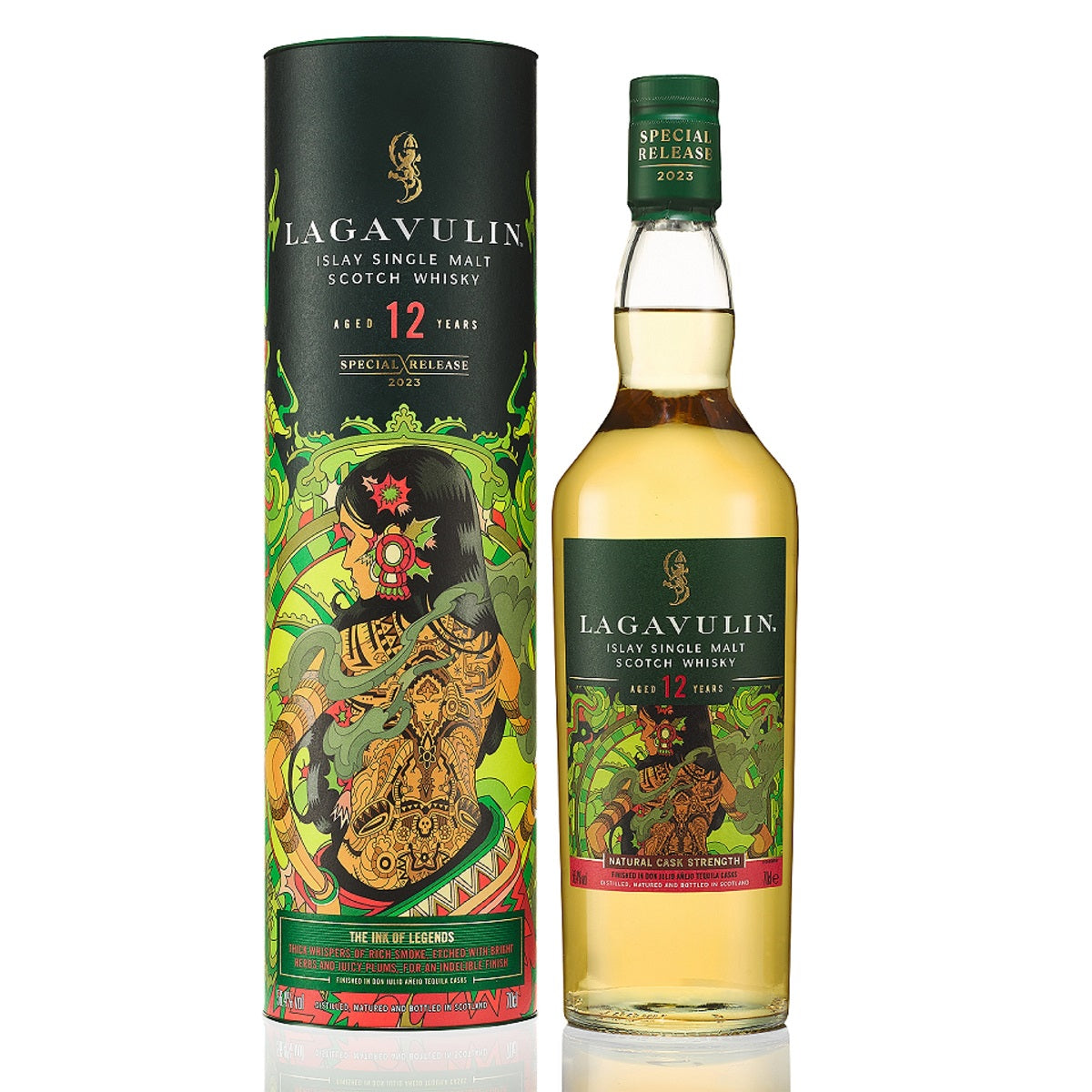 Lagavulin 12 Year Old THE INK OF LEGENDS Special Release 2023