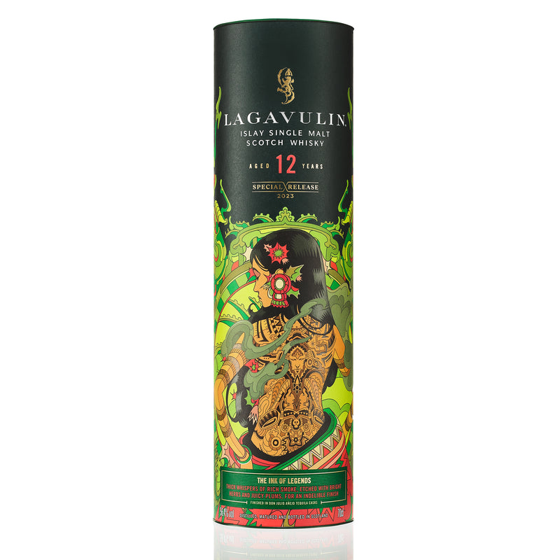 Lagavulin 12 Year Old THE INK OF LEGENDS Special Release 2023 Single Malt Scotch Whisky ABV 56.4% 700ml
