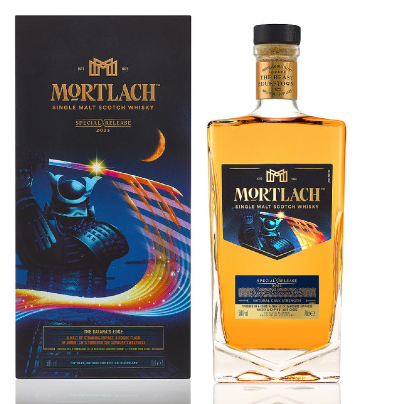 Mortlach THE KATANA’S EDGE Special Release 2023 Speyside Single Malt Scotch Whisky ABV 58% 700ml