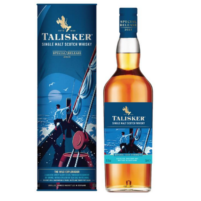 Talisker THE WILD EXPLORADOR Special Release 2023 Single Malt Scotch Whisky ABV 59.7% 200ml