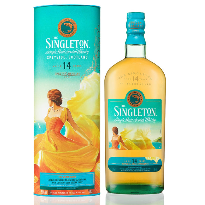 The Singleton of Glendullan 14 Year Old THE SILKEN GOWN Special Release 2023 Single Malt Scotch Whisky ABV 55% 700ml