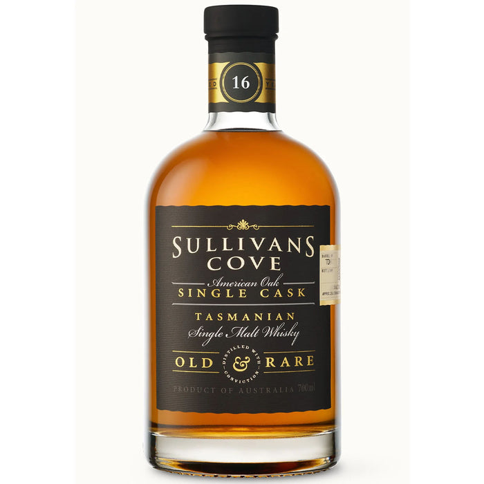 Sullivans Cove Old & Rare American Oak Single Cask 16 Year Old ABV 47.6% Single Malt Whisky 700ml (TD0247)
