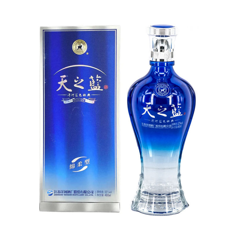 Yanghe 洋河 Tian Zhi Lan (洋河天之蓝) ABV 52% 480ml with Gift Box