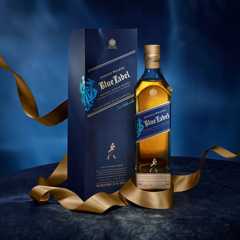 Johnnie Walker Blue Label Blended Scotch Whisky ABV 40% 750ml x 3 Bottles with Gift Box