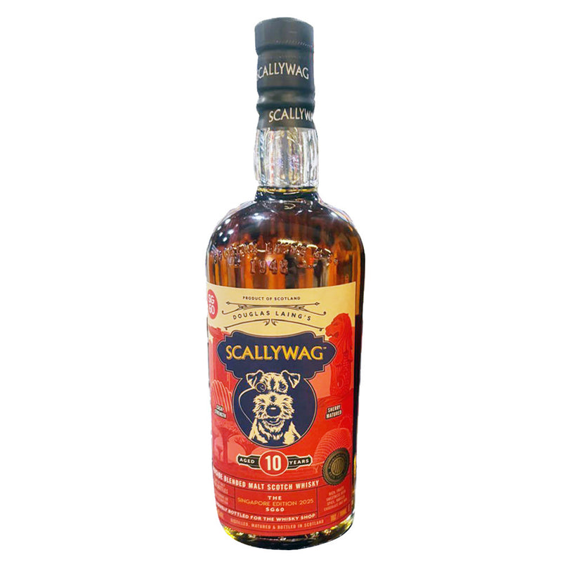 (EOY  Sale) Douglas Laing's Scallywag Singapore Anniversary 60 Edition 2025 ABV 55.4% 700ml