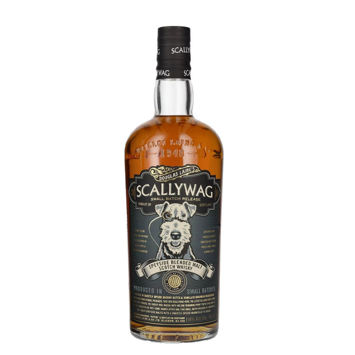 Douglas Laing Scallywag Speyside Blended Malt Scotch Whisky ABV 46% 70cl With Gift Box