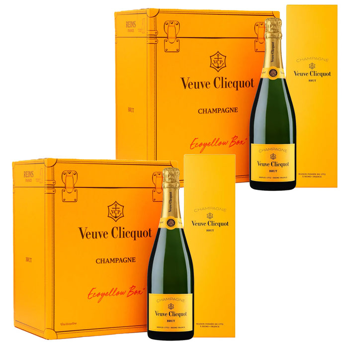 Veuve Clicquot Yellow Label Champagne Brut 750ml x 12 Bottles (Official Agent Stock with Box)