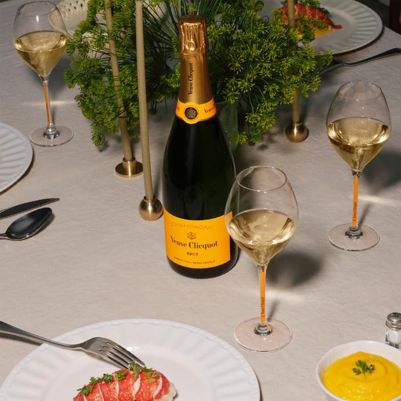 Veuve Clicquot Yellow Label Champagne Brut 750ml x 12 Bottles (Official Agent Stock with Box)