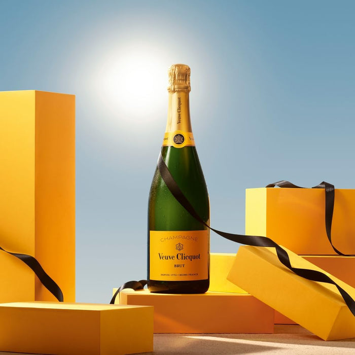 Veuve Clicquot Yellow Label Champagne Brut 750ml x 12 Bottles (Official Agent Stock with Box)