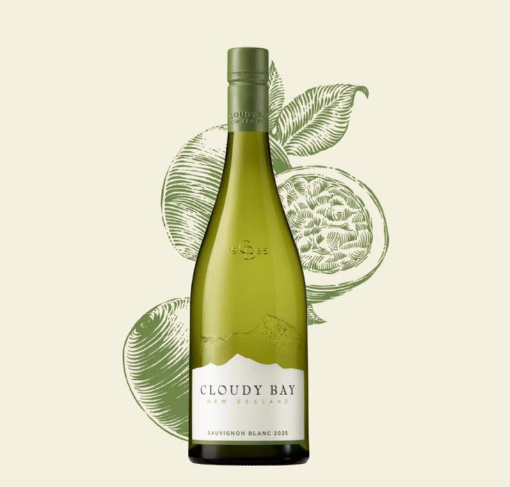Cloudy Bay Sauvignon Blanc 750ml x 2 Bottles (Local Agent Stock)