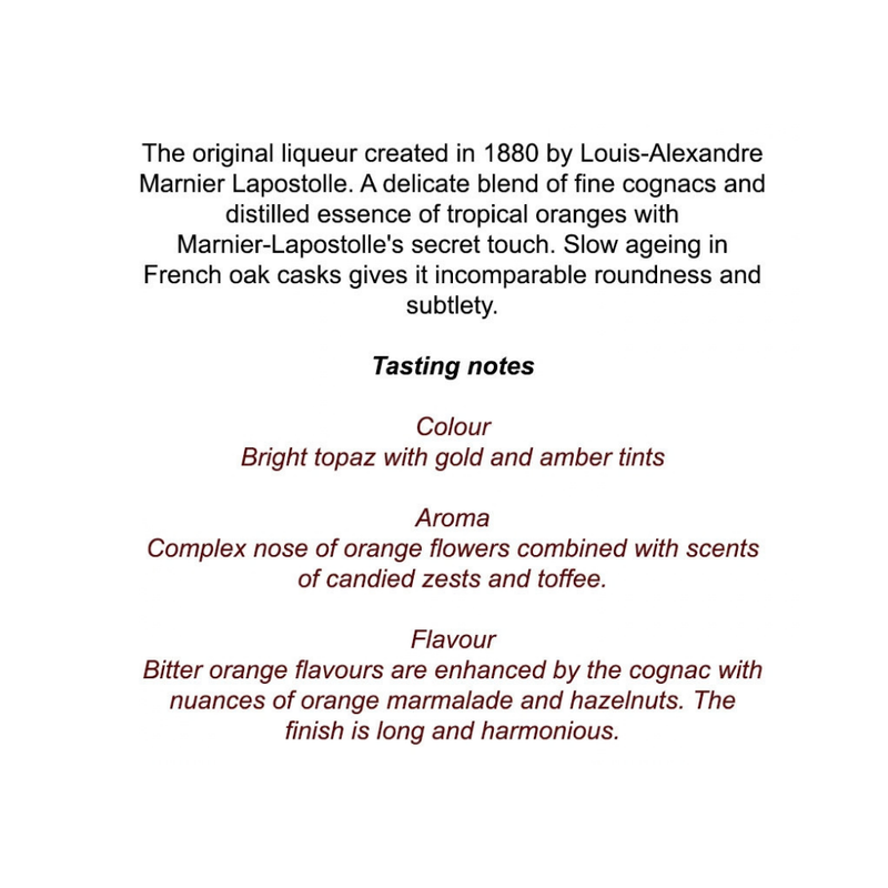 Grand Marnier Liqueur 70cl