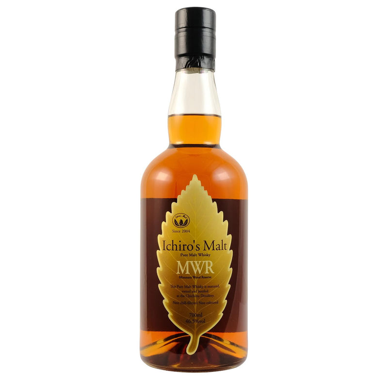 Ichiro’s Malt Mizunara Wood Reserve Pure Malt Whisky ABV 46.5% 70cl with Gift Box