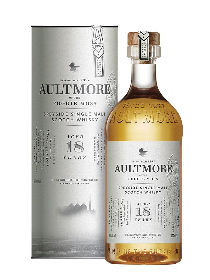 Aultmore 18 Year Old Speyside Single Malt Scotch Whisky ABV 46% 70cl With Gift Box