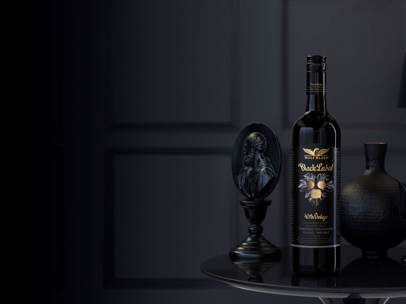 Wolf Blass Black Label 40th Vintage Cabernet Sauvignon Shiraz Malbec 2012 ABV 14.5% 750ml