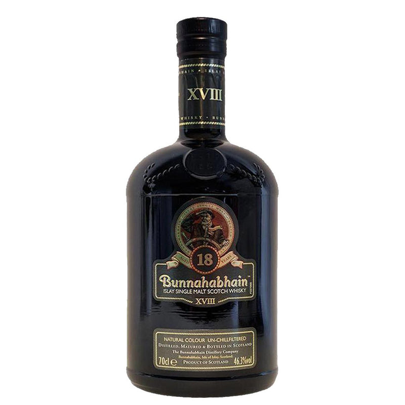 Bunnahabhain XVIII 18 Years (Older Bottling) Single Malt Whisky ABV 46.3% 700ml